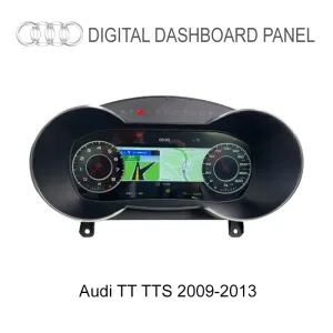 Painel de instrumentos digital de 12,3 polegadas para Audi TT 2009-2013