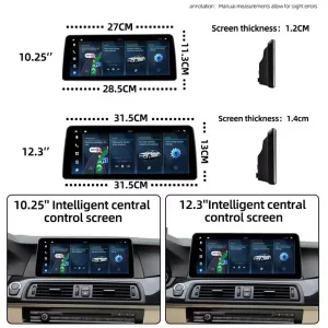 Unidade central BMW E60 E90 2005-2008 | CarPlay Android Auto DSP