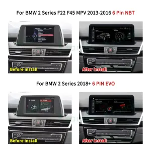 Unidade central Android NBT EVO do BMW Série 2