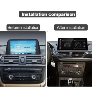 BMW F20 NBT EVO Android Head Unit 2013–2017 12.3″ Wireless CarPlay 3 Unidade Android BMW F20 NBT