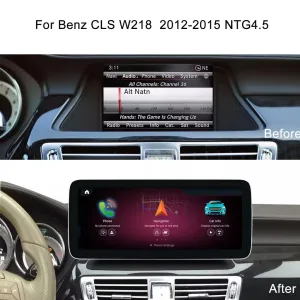 Unidade central Android do Mercedes CLS W218