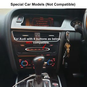 Audi A4 A5 DSP Leitor Android