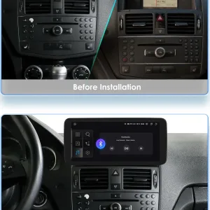 Unidade de cabeça Android NTG5.0 da Mercedes para W205 W176 W212 2015-2018
