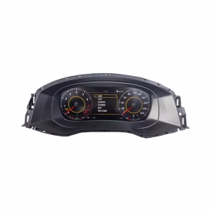 Volkswagen Passat Digital Instrument Cluster 2016–2017 4 Front view of Volkswagen Passat Digital Instrument Cluster 2016 2017 showing 12.3 inch IPS LCD panel
