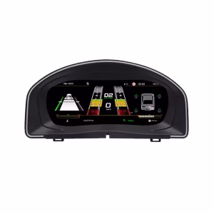 VW Scirocco Eos Digital Cluster for Volkswagen Mk3 Type 13 and Eos 1F 6 Volkswagen Scirocco 2009-2016 e Eos 2010-2015 Interface do ecrã do painel de instrumentos digital de 10,25 polegadas