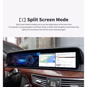 Atualização da unidade principal Android para o Mercedes Classe S | W221 | W222 | W223 2005-2020 5 Unidade central Android do Mercedes Classe S