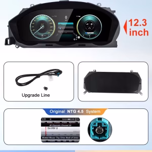 Painel digital do Mercedes Classe C W204 2011-2014 | 12.3″