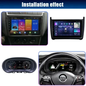 VW Polo 6R Digital Instrument Cluster 2008-2016 LCD Upgrade 10 S239d94ab059044dd8280cb7d11409875c