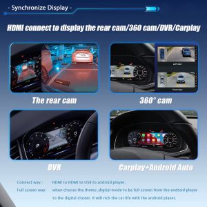 VW Tiguan 2017–2022 Painel digital LCD Virtual Cockpit de 12,3 polegadas 5 S2e1af3478ae24e65bd0b46c84d8a289ej