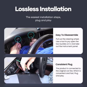 Painel de instrumentos digital Mercedes ML GL 2005-2010 | 12,3″ CarPlay, Android Auto