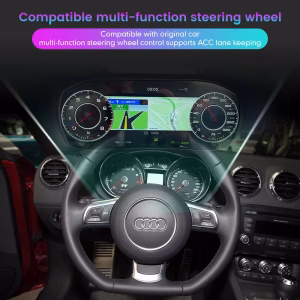 Painel de instrumentos digital de 12,3 polegadas para Audi TT 2009-2013