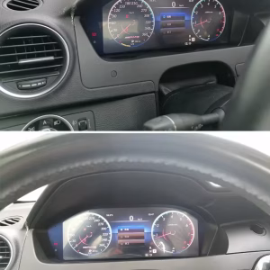 Painel digital do Mercedes Classe C W204 2011-2014 | 12.3″