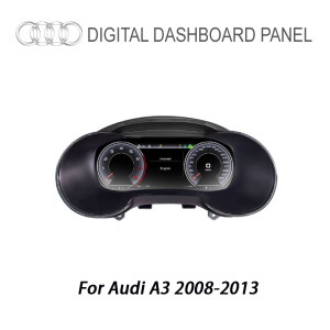 Painel de instrumentos digital do Audi A3 de 12,3 polegadas para 2009-2013