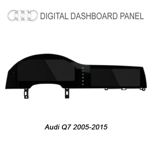 Audi Q7 4L Android Unidade principal do painel de instrumentos digital