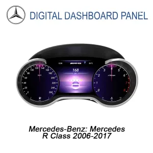 Cluster digital Mercedes Classe R 2006-2017 | 12.5 ″ CarPlay DSP