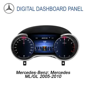 Painel digital Mercedes ML GL 2012-2015 | 12,3 ″ CarPlay, Android Auto