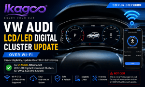 Atualização do painel digital LCD/LED da VW Audi