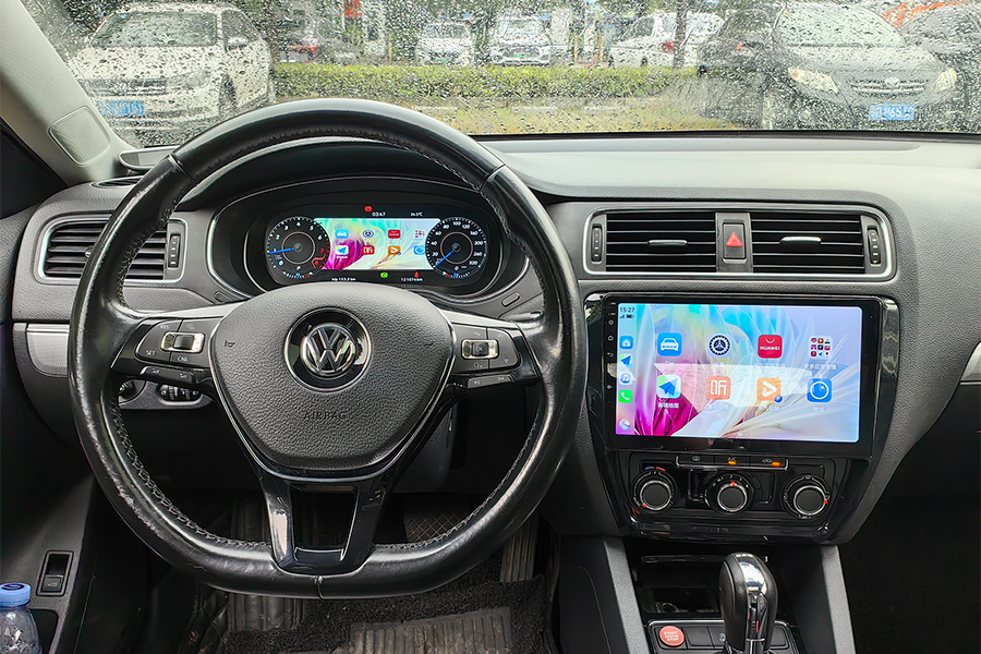 Painel de instrumentos digital do VW Jetta