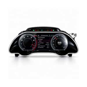Atualize o seu Audi A5 B8 2008–2016 com um painel digital LCD de 12.3″, instalação de estilo OEM, retenção dos dados do veículo, controlos no volante e suporte iKAGOO.