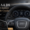Guia de atualização do painel digital Audi A4 B8 para modelos de 2009–2012