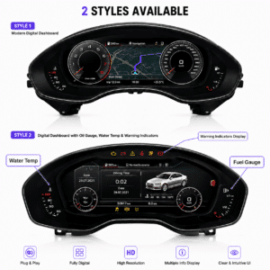Audi A6 A7 LCD Cluster C7 12.3 CarPlay Map and Data Sync