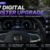 Guia de atualização do painel digital da VW