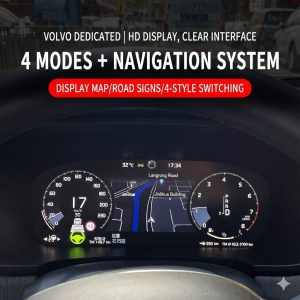 Painel de instrumentos digital LCD Volvo de 12,3 polegadas"