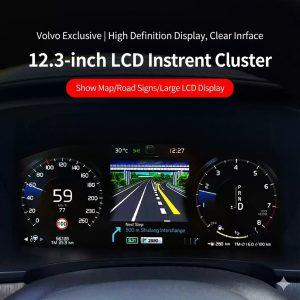 Painel de instrumentos digital LCD Volvo de 12,3 polegadas"