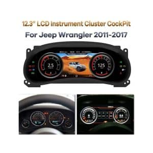Painel de instrumentos LCD do Wrangler JK