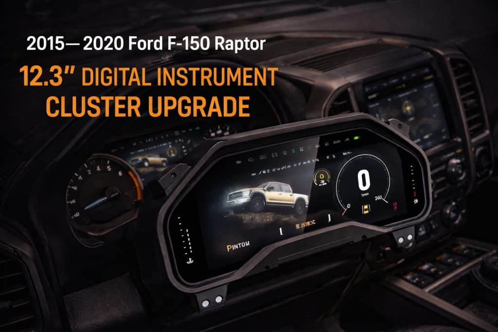 Painel de instrumentos digital do F150 Raptor