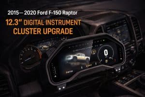 Painel de instrumentos digital do F150 Raptor