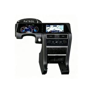 Unidade Central Android de Ecrã Duplo para Nissan Patrol Y62 2008-2021