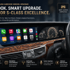 Unidade central Android do Mercedes Classe S para W221 e W222: Ajuste ao estilo OEM e manutenção das funções de fábrica