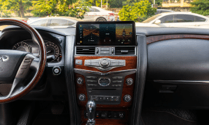 Unidade central Android do Nissan Patrol Y62