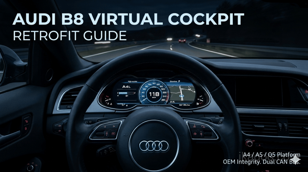 Instalação do Virtual Cockpit no Audi Q5 8R