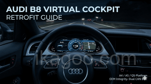 Instalação do Virtual Cockpit no Audi Q5 8R