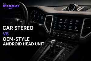 Rádio de carro vs. unidade principal Android tipo OEM: qual a opção de atualização que lhe oferece o serviço certo?