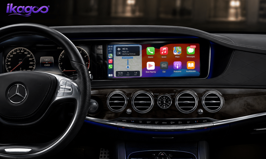 Atualização para Android CarPlay do Mercedes Classe S W222 NTG5.0