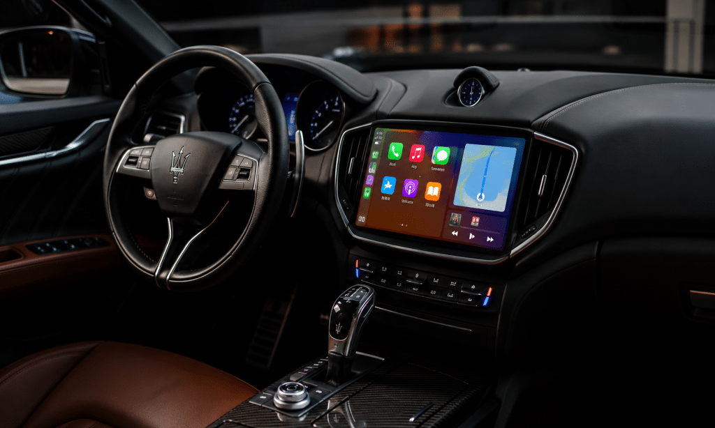 Atualização QLED com CarPlay para o Maserati Ghibli: dê uma nova vida ao seu Ghibli de 2014–2017