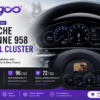 Porsche Cayenne 958 Instalação do Painel Digital