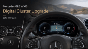 Atualizar o visor do condutor: Um guia para o painel digital do Mercedes GLE W166