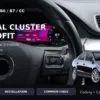 Instalação e adaptação do painel de instrumentos digital no VW Passat B6, B7 e CC, bem como soluções comuns para problemas