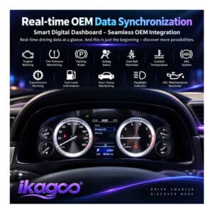 Toyota 86 Subaru BRZ 2013-2019 feature visual digital instrument cluster