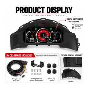 Toyota 86 Subaru BRZ 2013-2019 product front digital instrument cluster