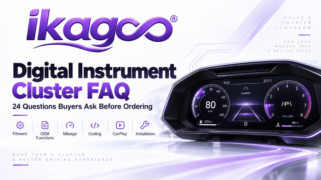 FAQ do painel de instrumentos digital: 24 Perguntas críticas que os compradores fazem antes de encomendar