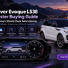 Guia de compra do painel de instrumentos digital do Range Rover Evoque L538 2026