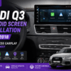 Instalação de ecrã Android Audi Q3 2013-2018