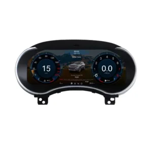 Jeep Grand Cherokee Digital Instrument Cluster 2014–2018 12.3″ LCD Upgrade 1 Jeep Grand Cherokee digital instrument cluster front product view