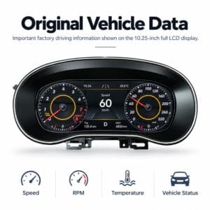 painel digital vw amarok dados originais do veículo