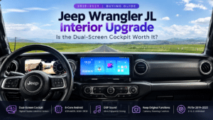 Atualização do Interior do Jeep Wrangler JL: Vale a Pena o Cockpit de Dois Ecrãs?